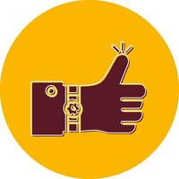 Thumbs Up Vector Icon