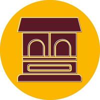 Ticket Office Vector Icon