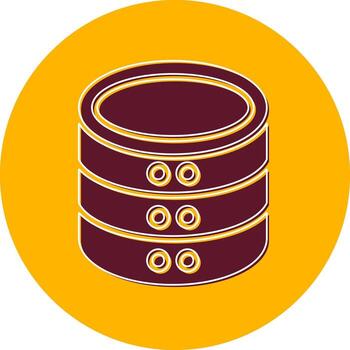 bases de datos vector icono