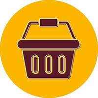 Shopping Basket Vector Icon