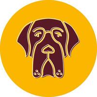 Saint Bernard Vector Icon