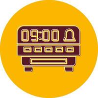 Digital Clock Vector Icon