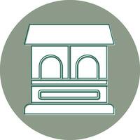 Ticket Office Vector Icon