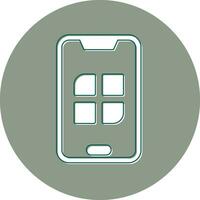Mobile App Vector Icon