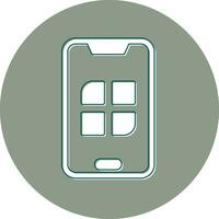 Mobile App Vector Icon