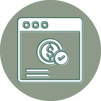 Online Payment Vector Icon