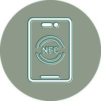 nfc vector icono