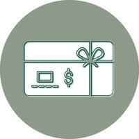 Gift Card Vector Icon