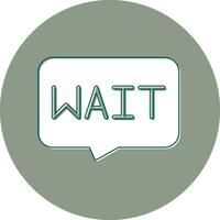 Wait Vector Icon