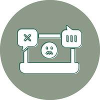 Cyberbullying Vector Icon