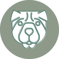 Shar Pei Vector Icon