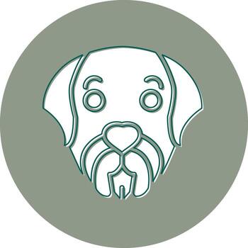 pudelpointer vector icono