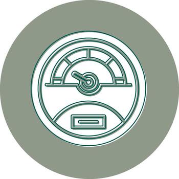 icono de vector de velocímetro