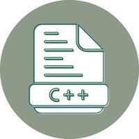 C plus plusVector Icon vector