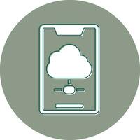 Cloud Data Vector Icon