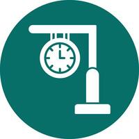 icono de vector de reloj