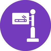 Smoking Area Vector Icon