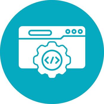 icono de vector de api