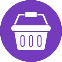 Shopping Basket Vector Icon