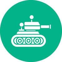 icono de vector de tanque