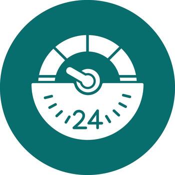 Speedometer Vector Icon