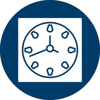 icono de vector de reloj