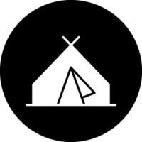 Tent Vector Icon