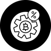 icono de vector de criptomoneda