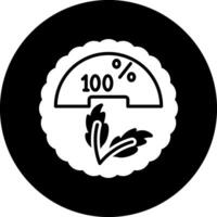 100 Percent Vector Icon