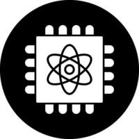 Quantum Computing Vector Icon