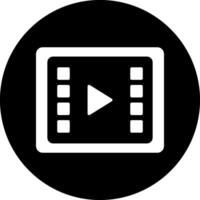 Video Processing Vector Icon