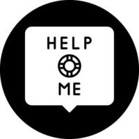 Help Me Vector Icon