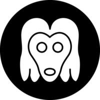 Afghan Hound Vector Icon