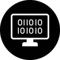 Binary Code Vector Icon