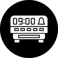 icono de vector de reloj digital