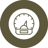 Speedometer Vector Icon