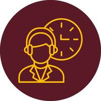 Business Hours Vector Icon