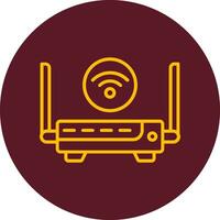 Wifi Router Vector Icon