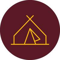 Tent Vector Icon