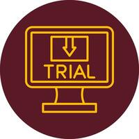free trial Vector Icon
