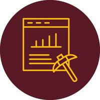 Data Mining Vector Icon