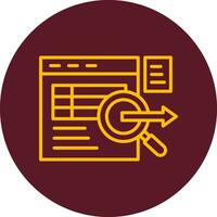 Data Query Vector Icon