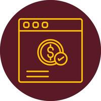 Online Payment Vector Icon