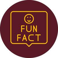 Fun Fact Vector Icon