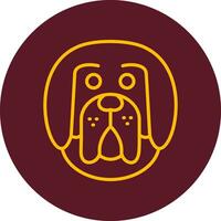 Tibetan Mastiff Vector Icon