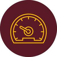 Speedometer Vector Icon