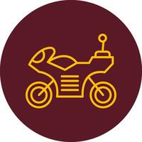 Motorbike Vector Icon