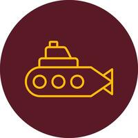 Submarine Vector Icon