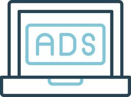 Ads Vector Icon