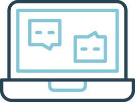 Live Chat Vector Icon